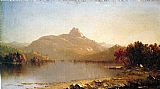 Sanford Robinson Gifford Famous Paintings - An October Afternoon